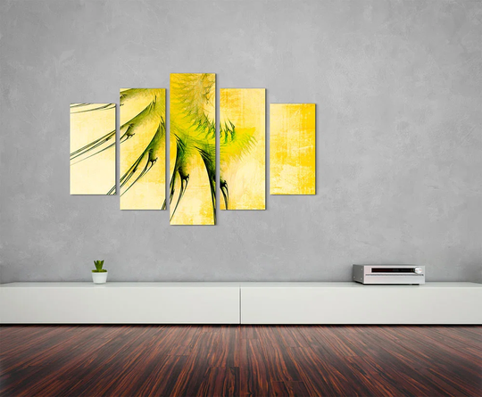 Enigma Sculpture Abstract 1128 Graphic Art Print Multi-Piece Image on Canvas