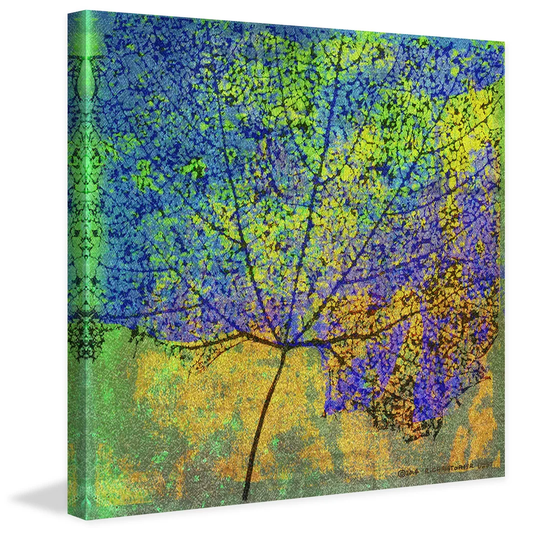 Cottonwood Leaf Ii by Chris Vest - Wrapped Canvas Graphic Art Print