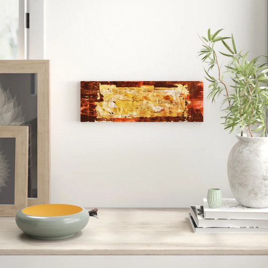 Enigma Panorama Abstract 754 Graphic Art Print on Canvas