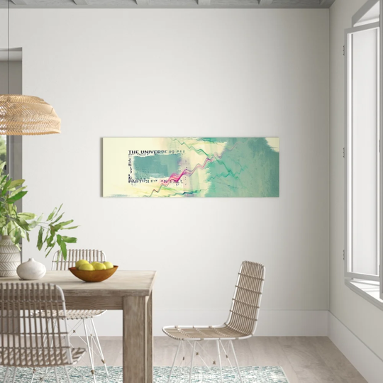 Enigma Panorama Abstract 149 Graphic Art Print on Canvas