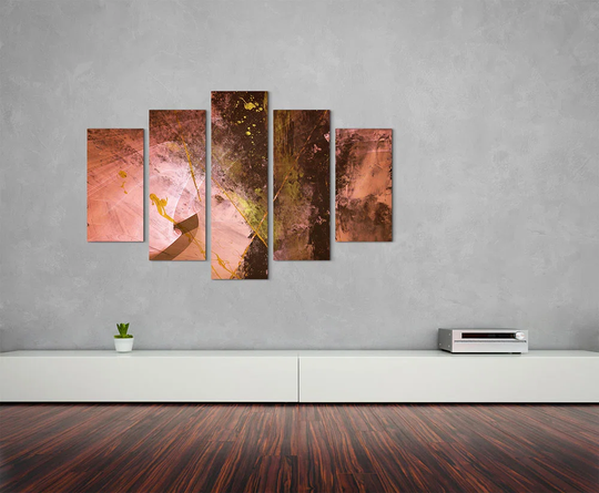 Enigma Sculpture Abstract 1183 Graphic Art Print Multi-Piece Image on Canvas