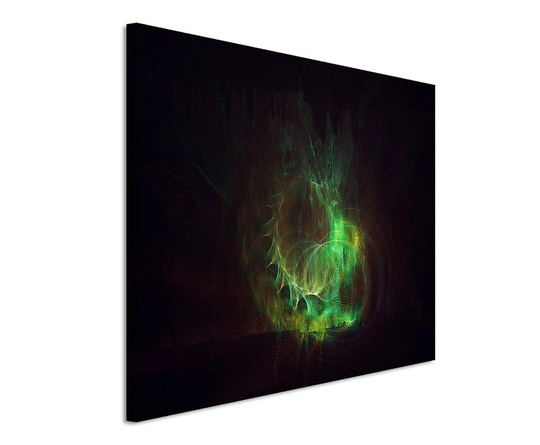 Enigma 1216 Abstract Graphic Art Print on Canvas