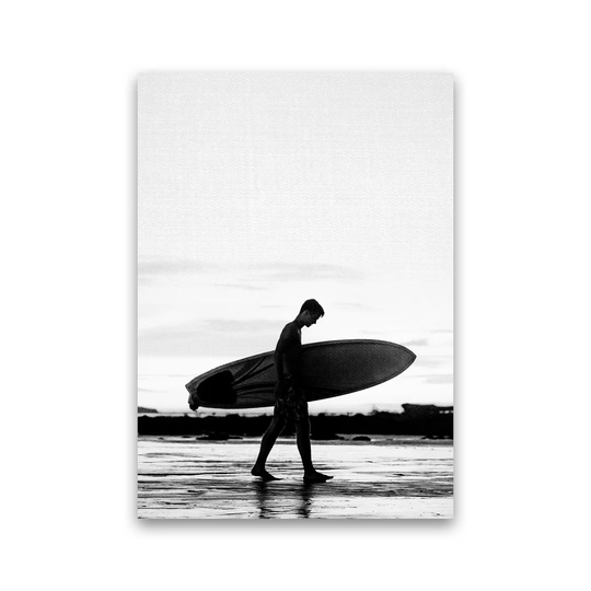 Surf Boy People by Gal Design - Graphic Art Print on Paper