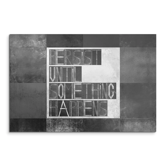 Abstract, Geometric Squares Graphic Art Print on Canvas