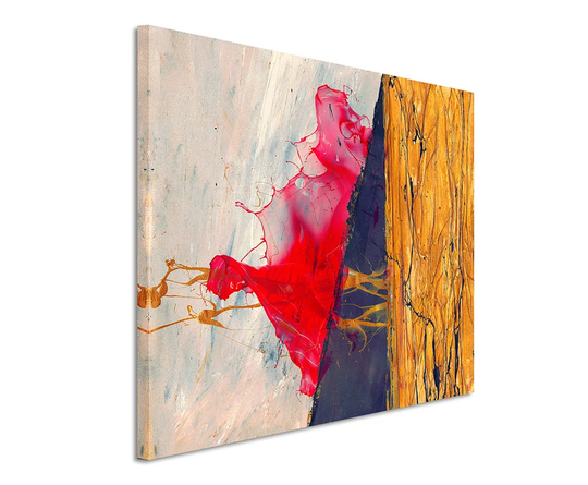 Enigma Abstract 581 Graphic Art Print on Canvas