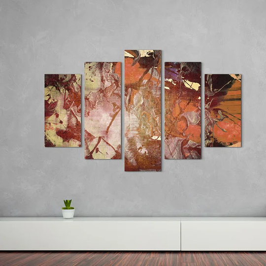 Enigma Abstract 876 Graphic Art Print Multi-Piece Image on Canvas