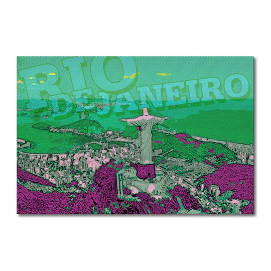 Rio de Janeiro Graphic Art on Canvas