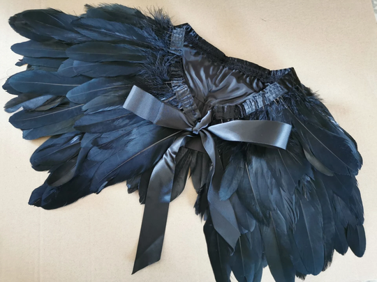 Burlesque Dance Feather Shawl, Ostrich Feather Wrap Shrug2Layer, Wedding Bridal Shawl For Bridesmaids