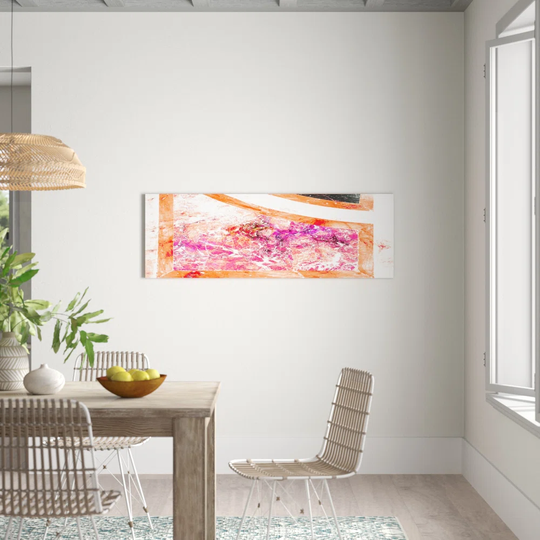 Enigma Panorama Abstract 397 Graphic Art Print on Canvas
