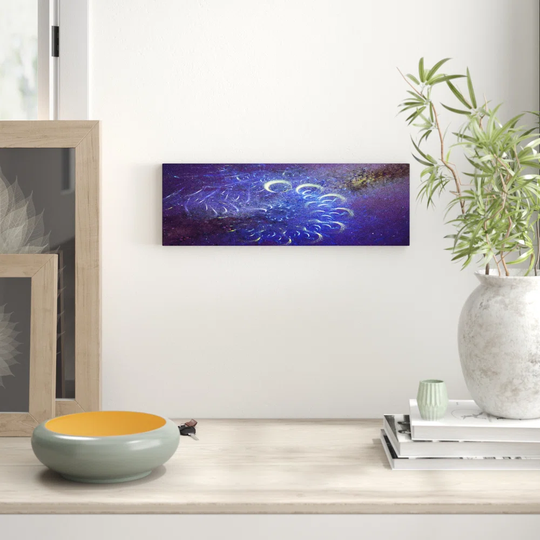 Enigma Panorama Abstract 1123 Graphic Art Print on Canvas