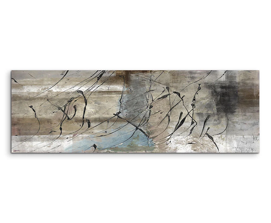 Abstract Panorama 722 Graphic Art Print on Wrapped Canvas