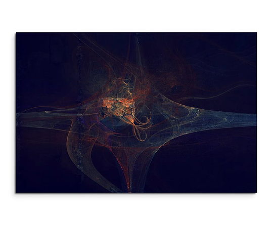 Enigma 1036 Abstract Graphic Art Print on Canvas