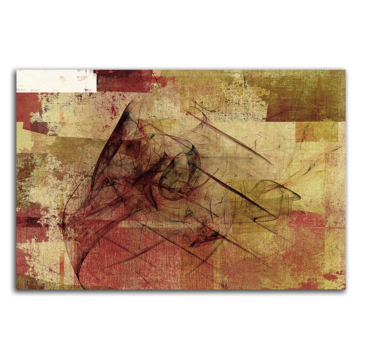 Enigma Abstract 216 Graphic Art Print on Canvas