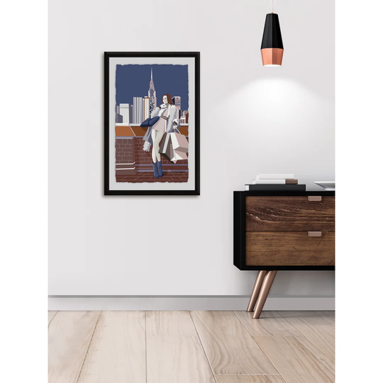 Empire Fashion II - Picture Frame Graphic Art Print on Paper