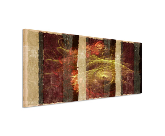 Enigma Panorama Abstract 1290 Graphic Art Print on Canvas