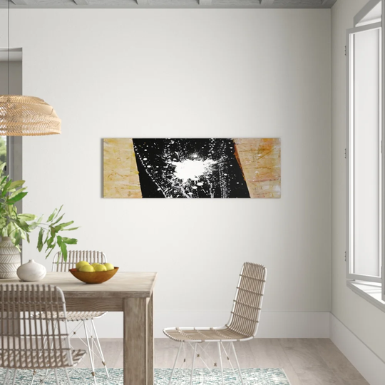 Enigma Panorama Abstract 679 Graphic Art Print on Canvas