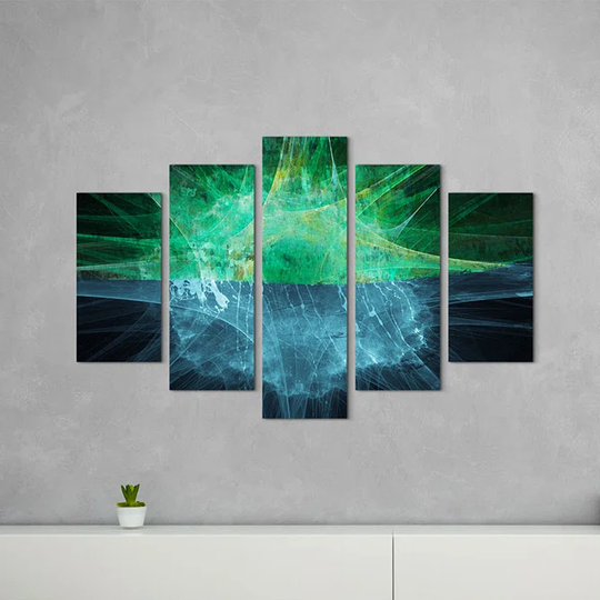 Enigma Scultpure Abstract 1259 Graphic Art Print Multi-Piece Image on Canvas