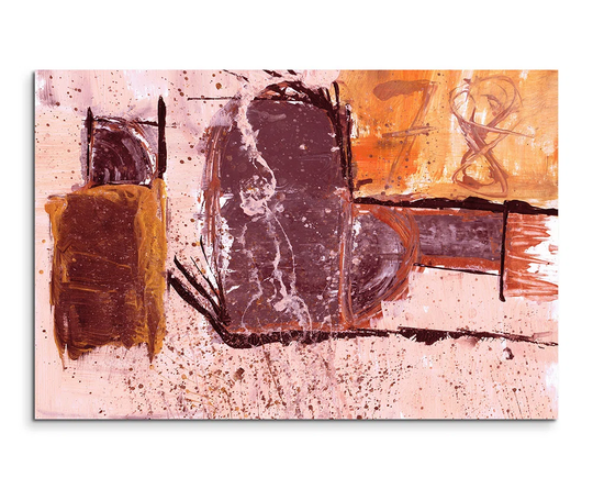 Enigma 617 Abstract Graphic Art Print on Canvas