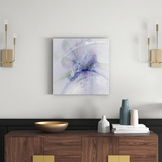 Enigma Abstract 550 Graphic Art Print on Canvas