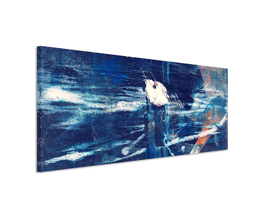 Enigma Panorama Abstract 953 Graphic Art Print on Canvas