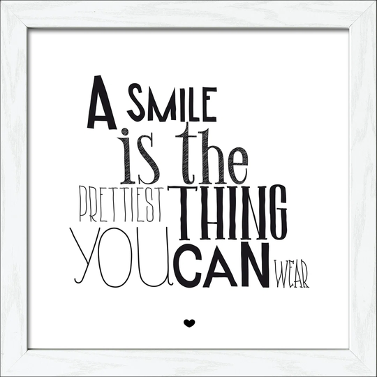 Prettiest Thing Framed Graphic Art Print Poster
