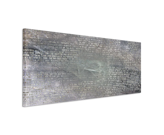 Enigma Panorama Abstract 1191 Graphic Art Print on Canvas