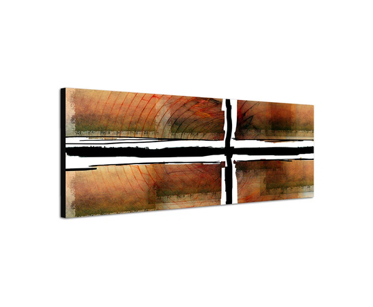 Enigma Panorama Abstract 265 Graphic Art Print on Canvas