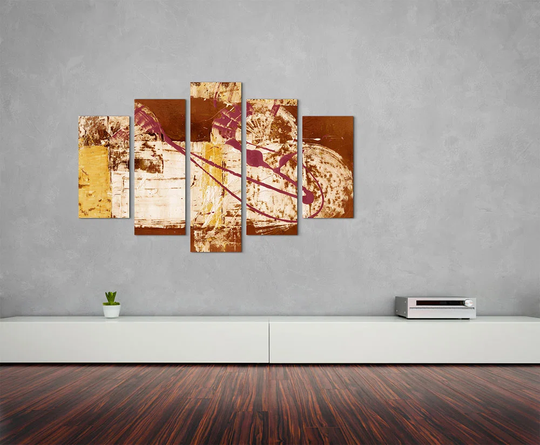 Enigma Abstract 563 Graphic Art Print Multi-Piece Image on Canvas