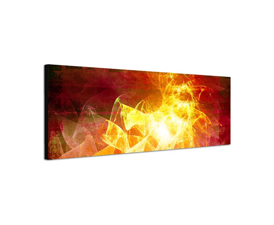 Enigma Panorama Abstract 045 Graphic Art Print on Canvas