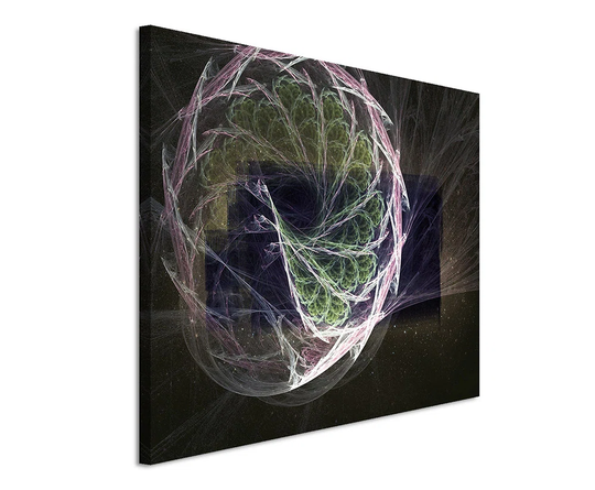 Enigma 1007 Abstract Graphic Art Print on Canvas