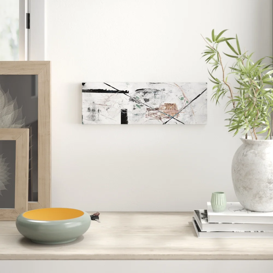 Panorama Abstract 750 Graphic Art Print on Canvas