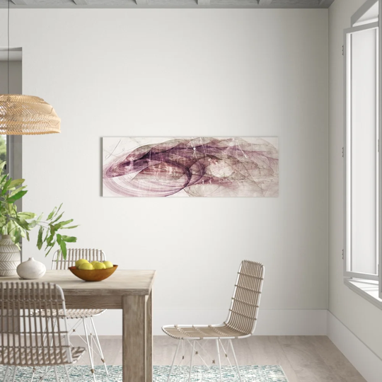 Enigma Panorama Abstract 1236 Graphic Art Print on Canvas