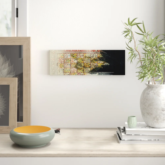 Enigma Panorama Abstract 443 Graphic Art Print on Canvas