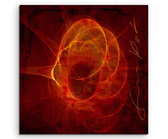 Enigma Abstract 1135 Graphic Art Print on Canvas