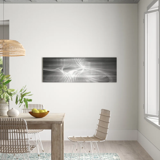 Enigma Panorama Abstract 1094 Graphic Art Print on Canvas
