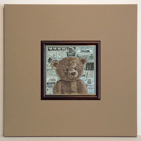 Ecrivez-lui! Framed Graphic Art Print on Paper