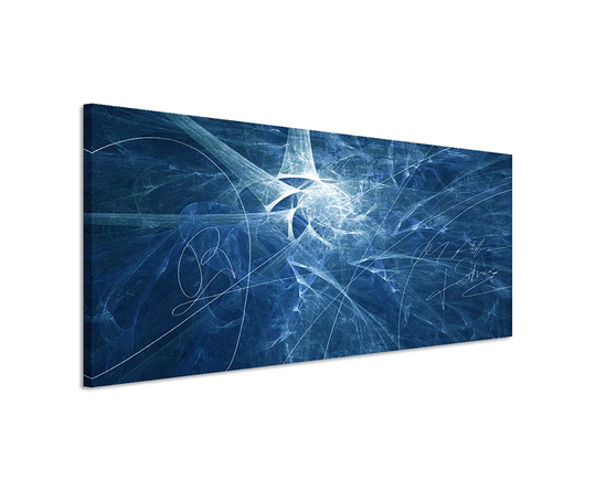 Enigma Panorama Abstract 1481 Graphic Art Print on Canvas