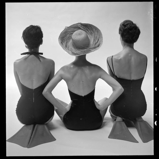 Fashion Models in Swimsuits By Toni Frissell - 1950