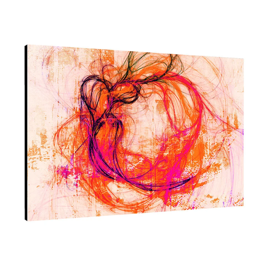 Enigma Abstract 114 Graphic Art Print on Canvas