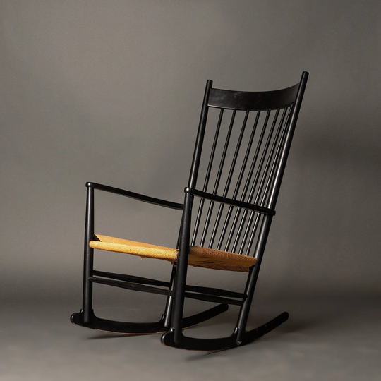 Model J16 Rocking Chair By Hans J. Wegner For Fdb Møbler, Vintage 1960S