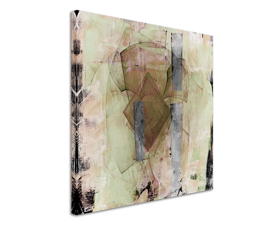 Enigma Abstract 746 Graphic Art Print on Canvas