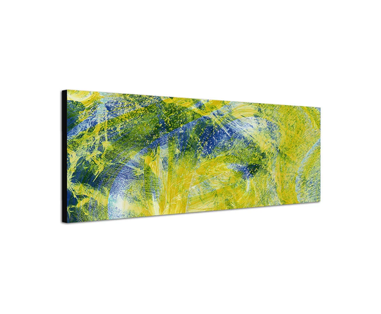 Enigma Panorama Abstract 495 Graphic Art Print on Canvas