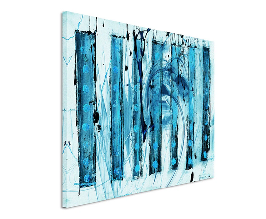 Enigma 1406 Abstract Graphic Art Print on Canvas