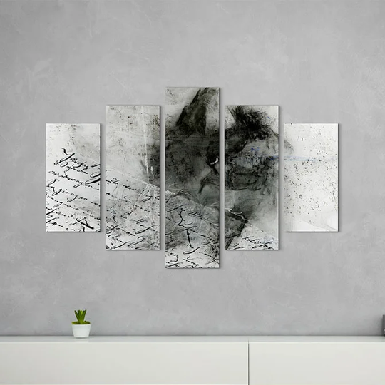 Enigma Scultpure Abstract 1256 Graphic Art Print Multi-Piece Image on Canvas