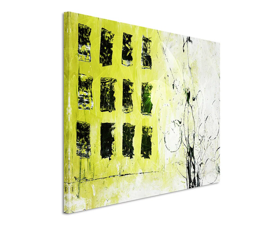 Enigma Abstract 1461 Graphic Art Print on Canvas