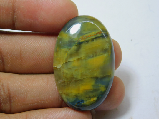 Nellite Best Quality Pear Shape Rare Stone Natural Cabochon For Making Jewelrynellite Pitersite Family 49 Ct 38 X 24 Mm # 2120