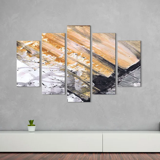 Enigma Abstract 673 Graphic Art Print Multi-Piece Image on Canvas