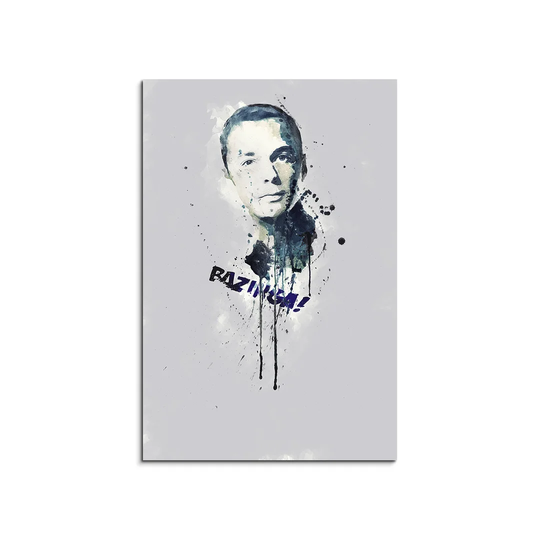 Enigma Sheldon Cooper Graphic Art Print on Canvas