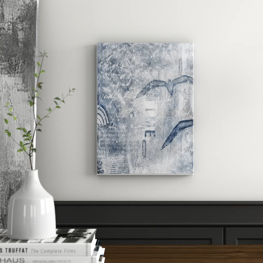 Time Flies 2 by Lebens Art - Graphic Art Print