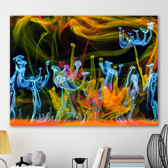 Aqua Awakening by Don Farrall - Wrapped Canvas Graphic Art Print